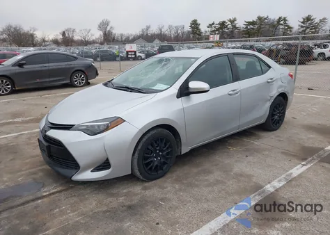 2019 Toyota Corolla Le from USA, damaged, VIN 5YFBURHE8KP927158